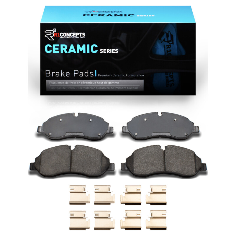 Ford Transit-250 Brake Pads - Front - R1 Concepts - Ceramic - `15-`25 Ford Transit-250 Brake Pads - Front - R1 Concepts - Ceramic - `15-`25